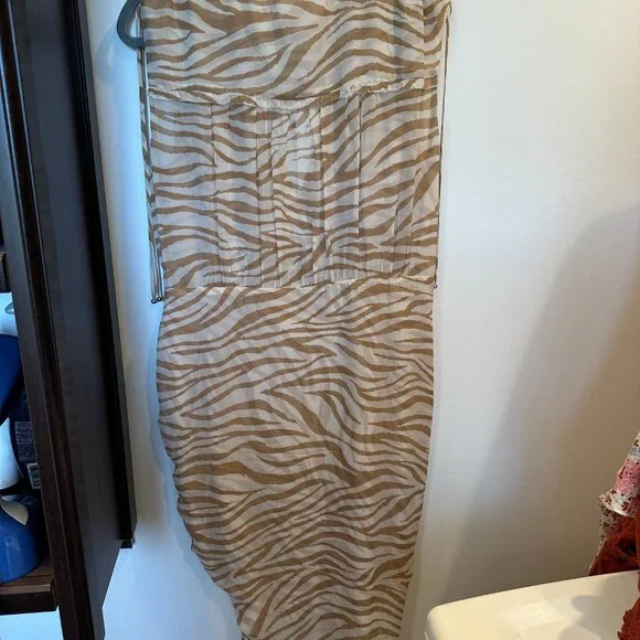 Veronica Beard New With Tags Size 14 Animal Print Dress - Picture 5 of 5